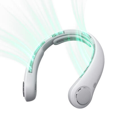Jisulife ventilador de cuello Life 4 5000 mAh, blanco