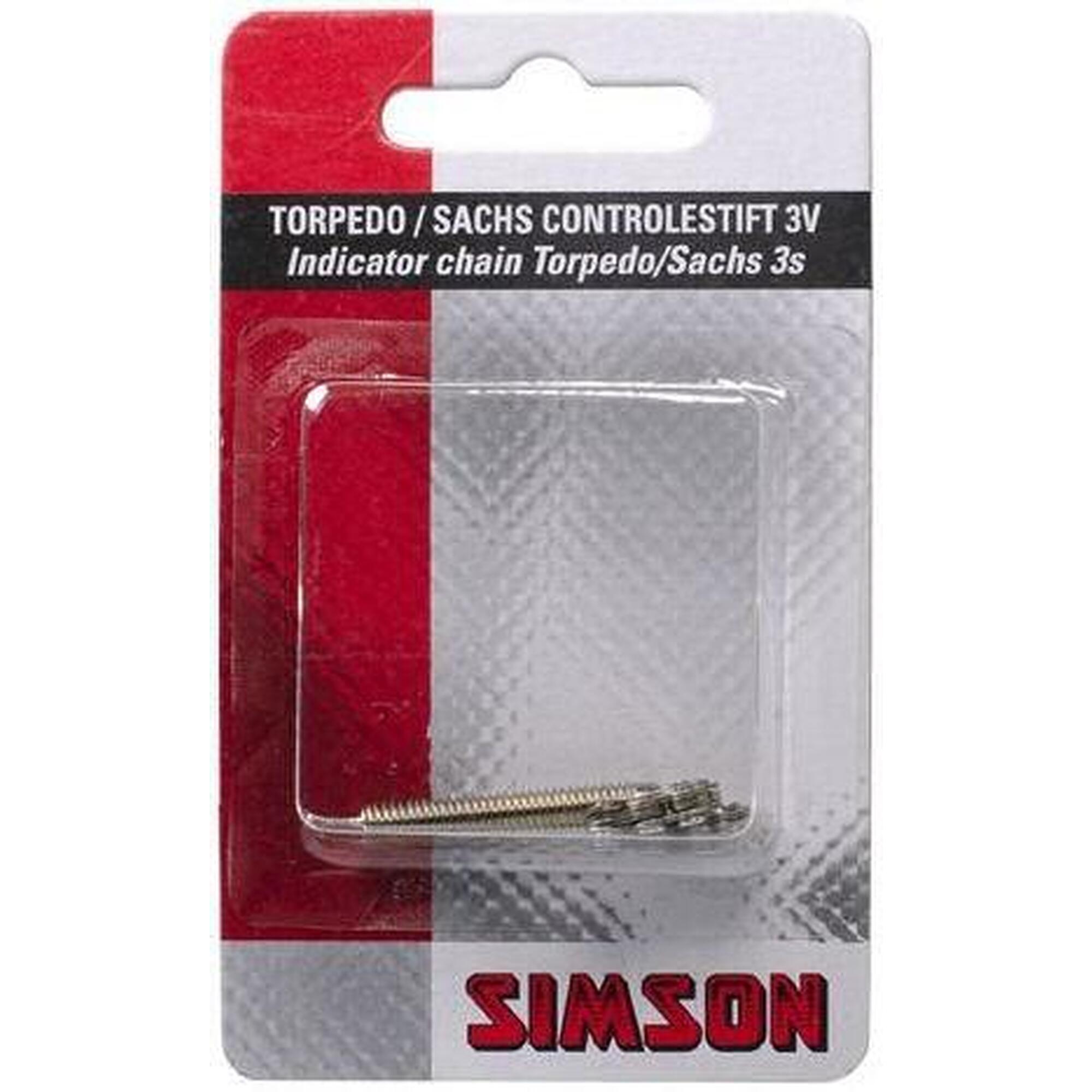 Goupille de Vitesse Simson pour Torpedo/Sachs