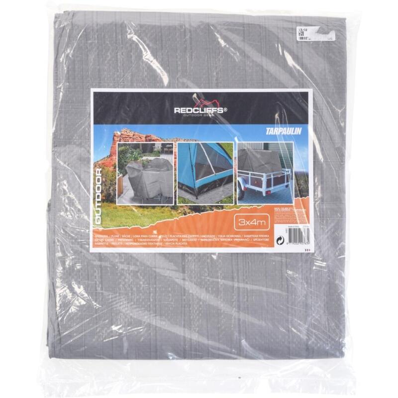 Redcliffs Achie Sail 300x400 cm - Gris