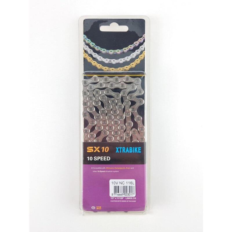 Collier Xtrabike 10V NC 116L - Unisex      4499€    CYCLIK Collier Xtrabike 10V NC 116L - UnisexVendu exclusivement en ligne   
