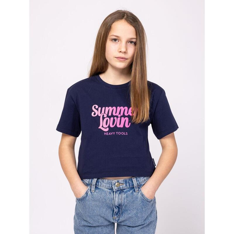 Tricou cu mânecă scurtă pentru fete junior MYRTA