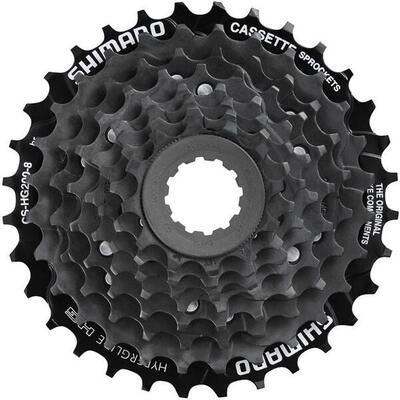 Shimano 8-speed cassette cs-hg200 12-32t voor fietsen