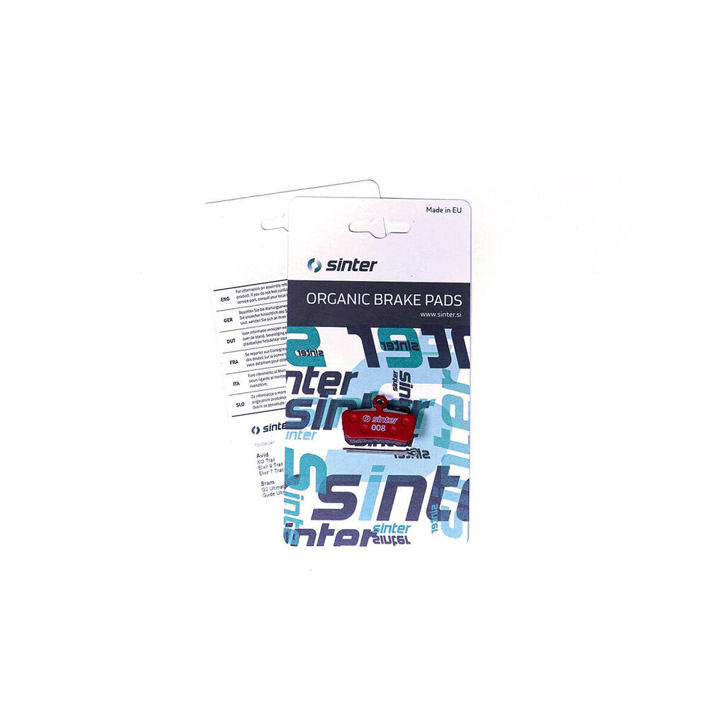 High Performance Standard Red Disc Brake Blocks - S514 Series