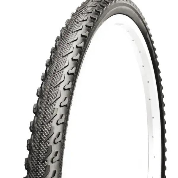 Deli Tire 26 x 1.90 (50-559) Slick Bicycle Tyre — Black.