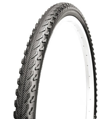 Deli 26x1.90 ATB Slick Reifen - Schwarz für Fahrräder