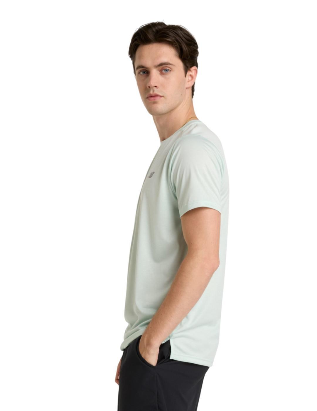 T-shirt pour homme New Balance Essentials Vert. 2/4