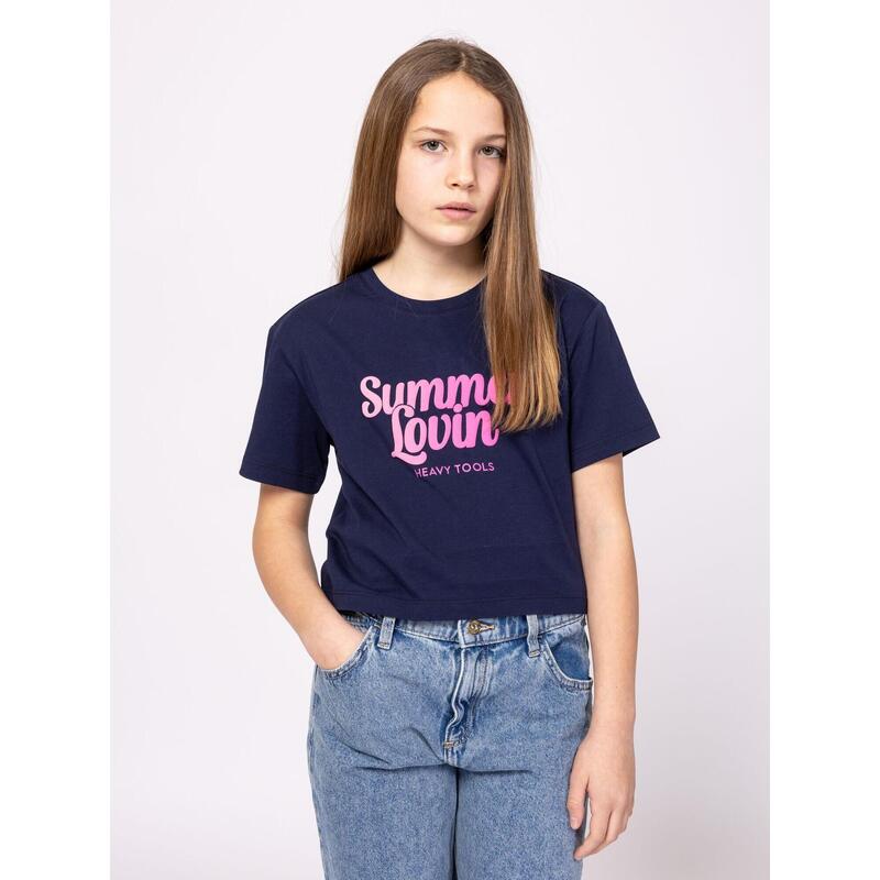 Tricou cu mânecă scurtă pentru fete junior MYRTA