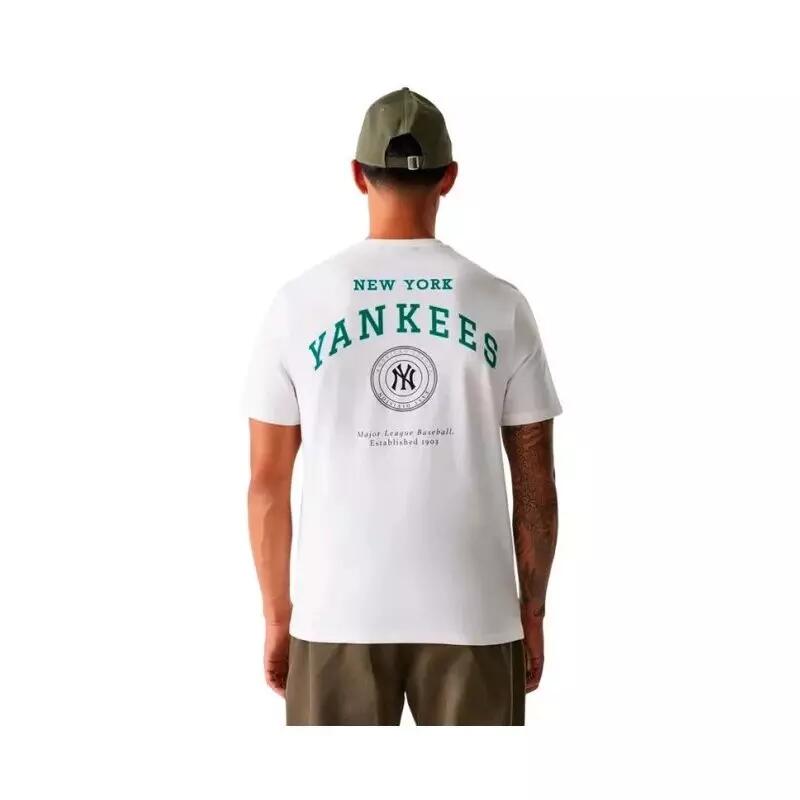 T-shirt MLB New York Yankees New Era Arch Graphic blanc 2/4