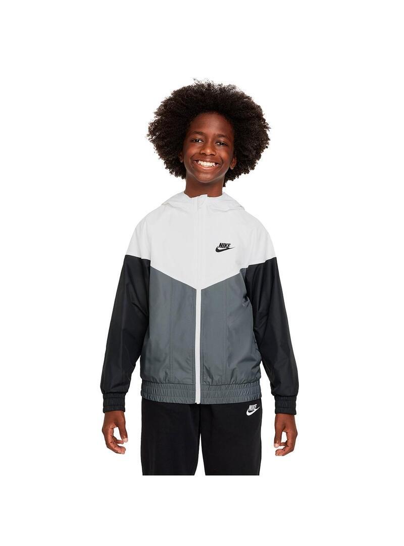 Chaqueta para Niño Nike Windrunner  Gris 1/4