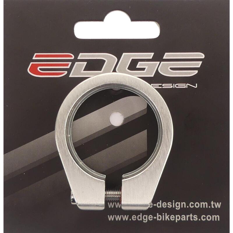 Collier de Serrage en Aluminium Ø34.9 avec Vis Allen pour Tige de Selle      1400€    EDGE Collier de Serrage en Aluminium Ø34.9 avec Vis Allen pour Tige de SelleVendu exclusivement en ligne   