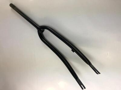 Algi vork burgers noeste mat zwart - perfect voor fietsframes