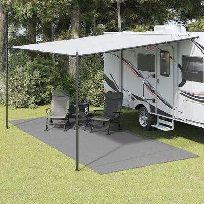 Vidaxl Zelt Teppich 5.5x2.5 m - Anthrazit