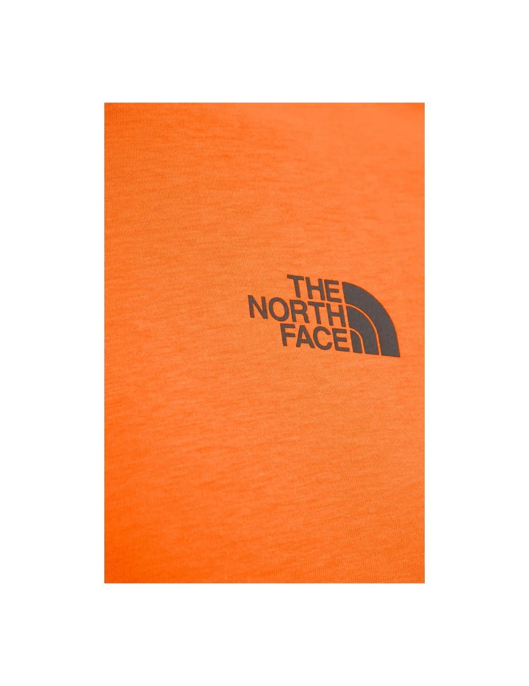 T-shirt Uomo   T-shirt arancione NF0A87NPAQE 3/3