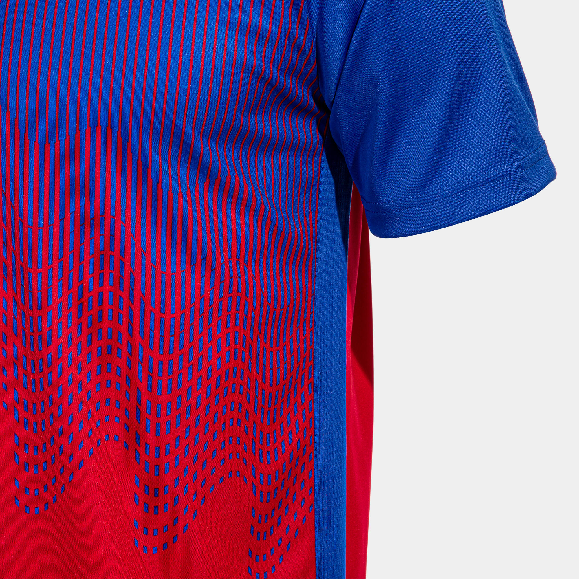 Camiseta Manga Corta Fútbol Hombre Joma Tiger VI Rojo 5/5