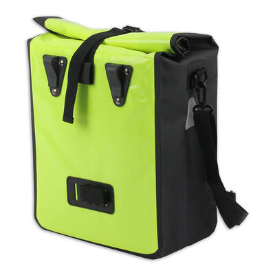 Lynx tarpaulin vally xl enkele fietstas 21l - neon geel