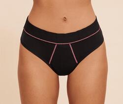 Culotte menstruelle Sport Noire absorption SUPER