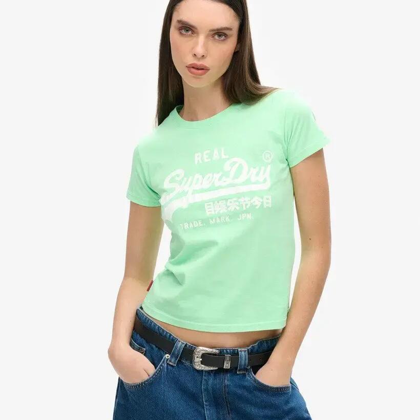 Women's fluorescent t-shirt Superdry
