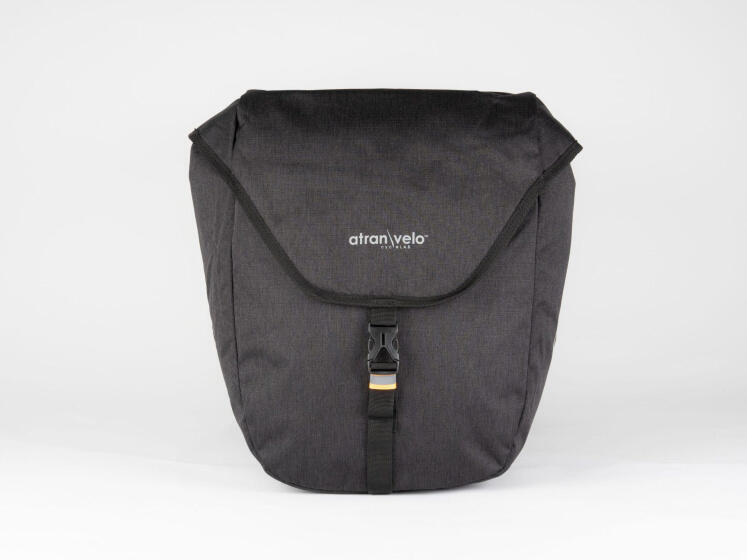 Atran Velo Zap Double Bicycle Bag AVS Adapter 25L Black 4/6