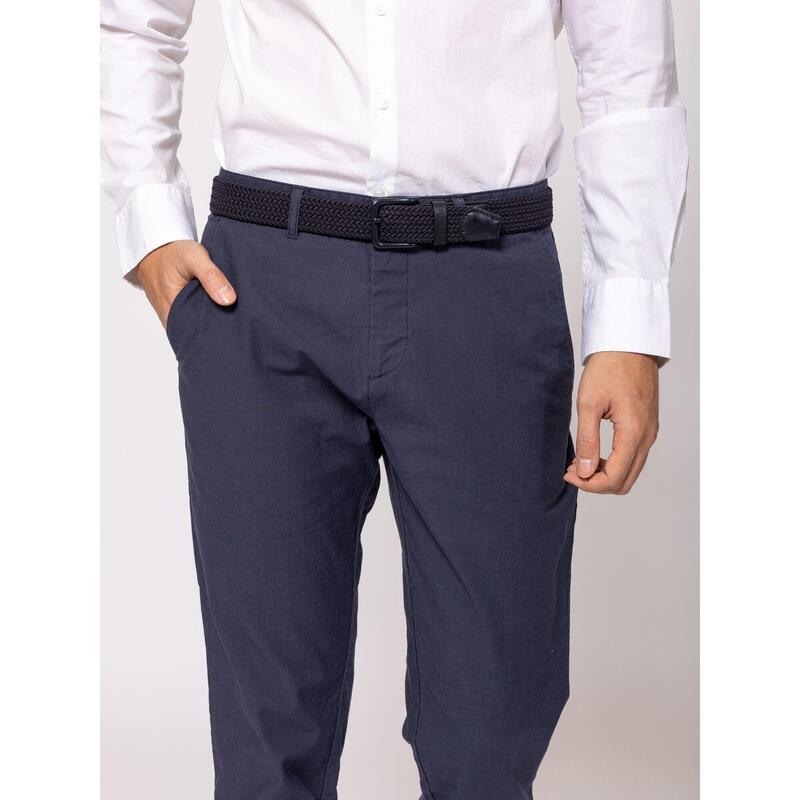 Pantaloni lungi din in pentru bărbați FAUL