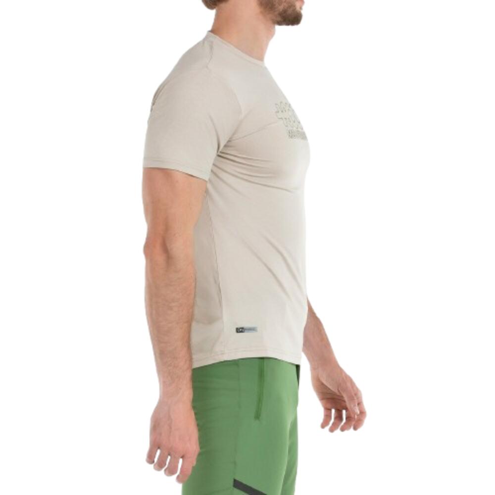 +8000 PIPE. Arena Vigoré. Camiseta manga corta Trekking Hombre. 3/4