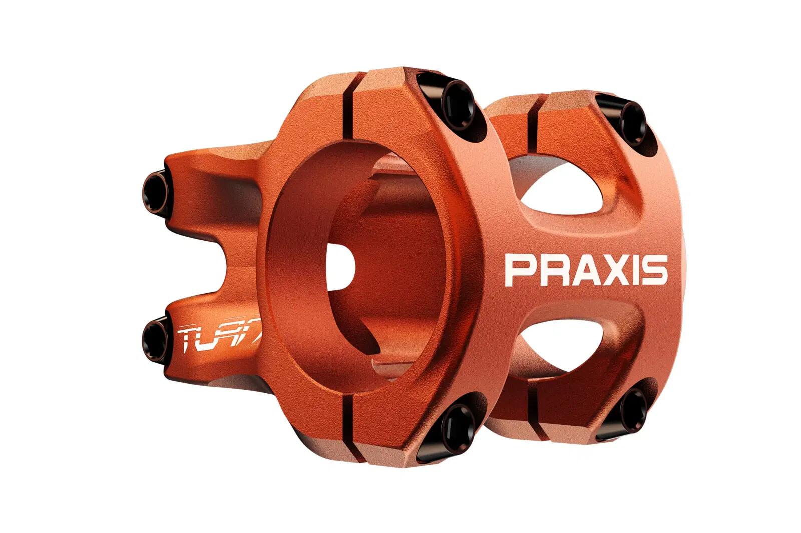 PRAXIS Praxis Stamm drehen 35 40 Orange - Ideal für Mountainbikes
