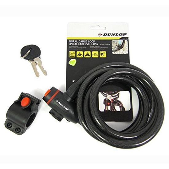 Zapięcie rowerowe Dunlop 1.2x180CM na klucz