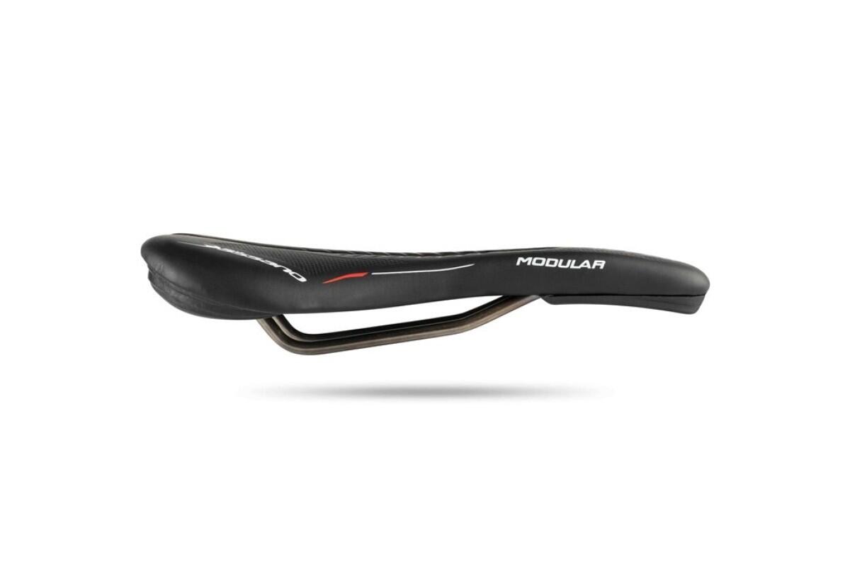 Selle Bassano SB Modular Road — selle noire réglable 130–155 mm 3/4