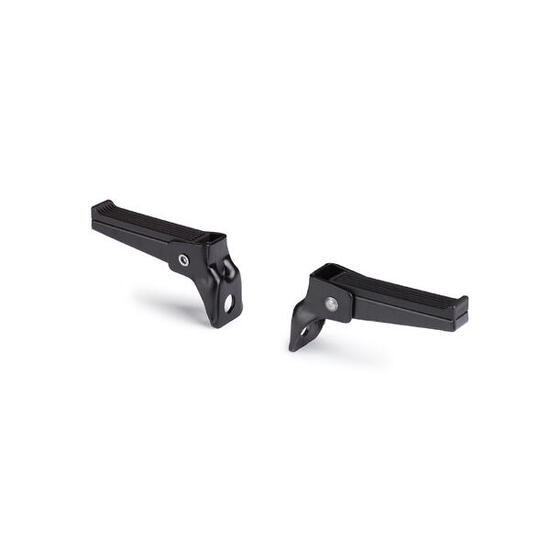 Bobike Fußstütze Set 1119 - Contra Schwarz für Fahrräder