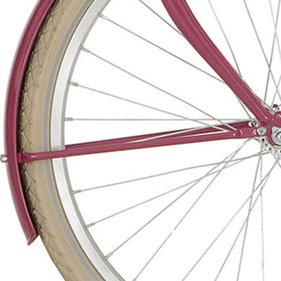 Alpina spatbordstang set 24 inch tingle vintage roze