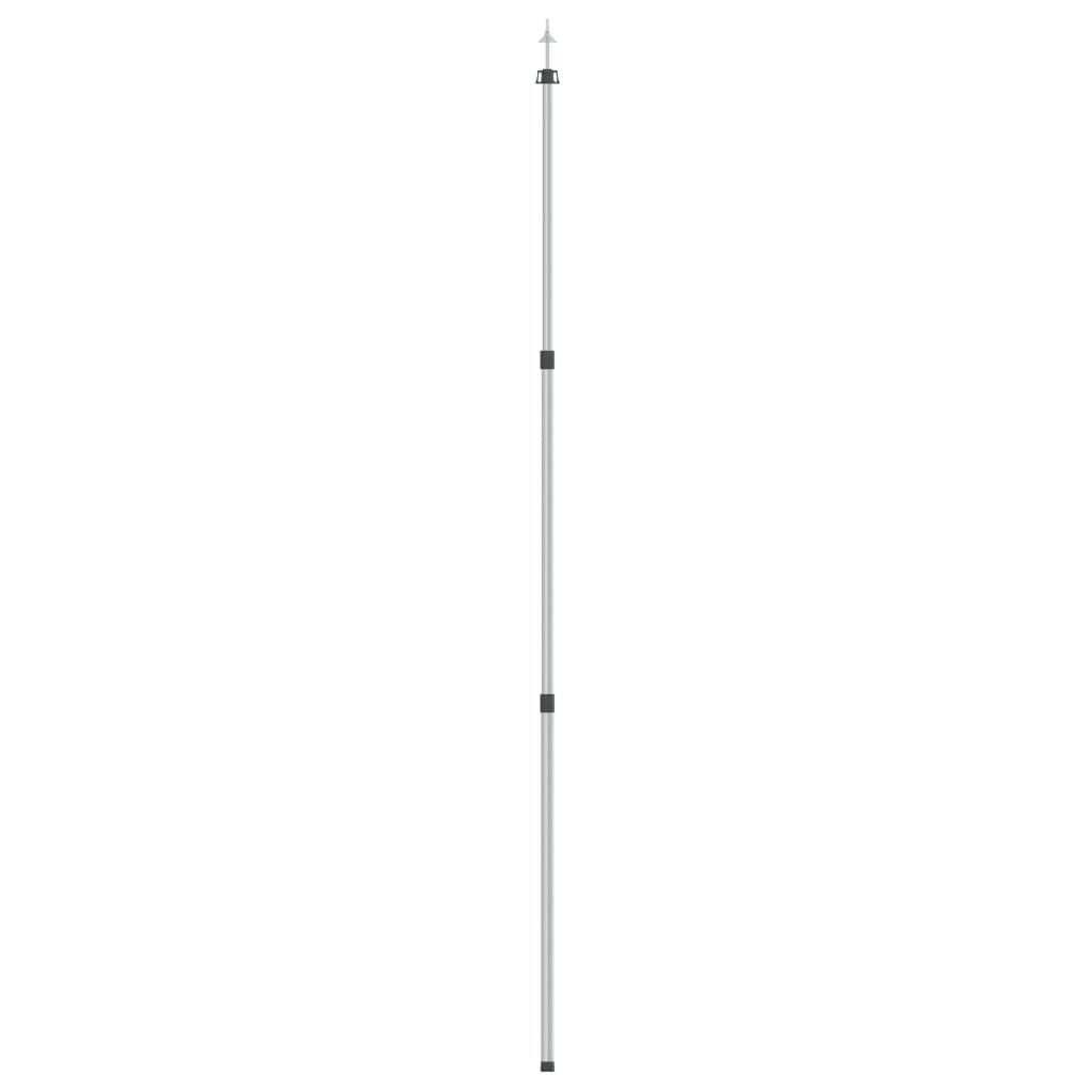 Teleskopischer Sonnenschirmständer aus Aluminium 102-260 cm 2/4