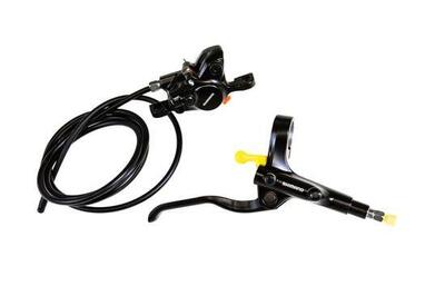 Shimano schijfremset br-mt200 achterzijde zwart 1550mm