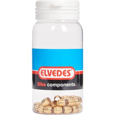 Elvedes messing klemringen voor hydro slang - 40 stuks