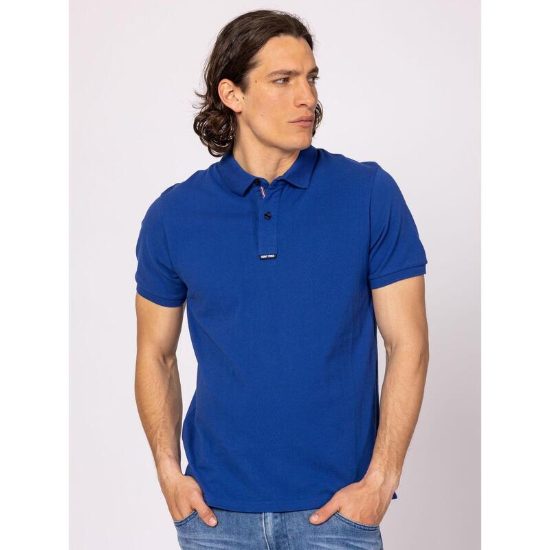 Tricou cu mânecă scurtă, cu guler, pentru bărbați DILSTON