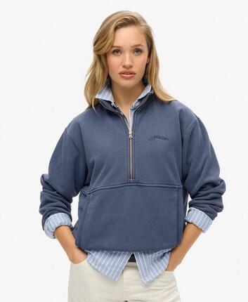 Dames oversized sweatshirt met ronde hals Superdry Athletic Essentials