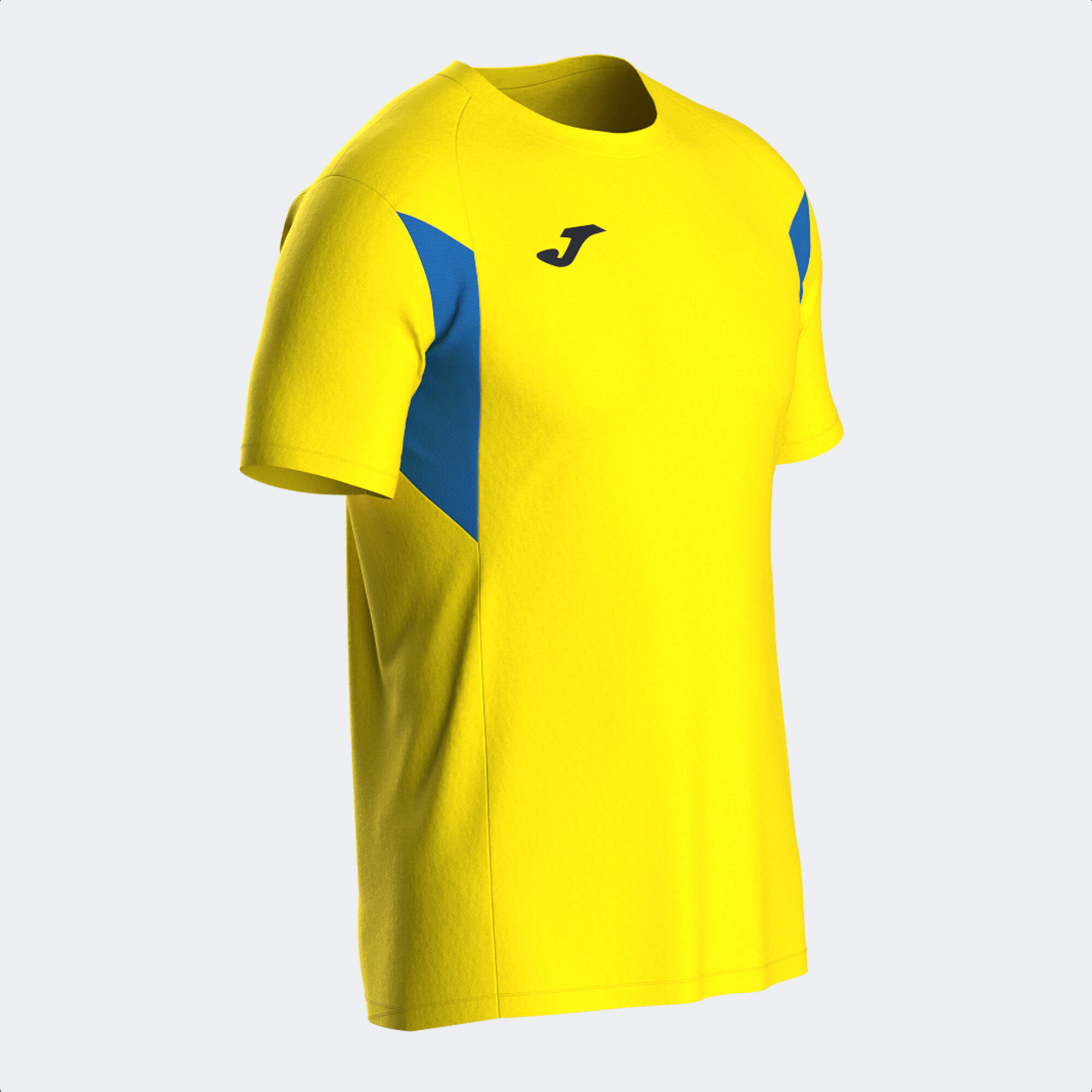 T-Shirt Manga Curta Futebol Criança Joma Winner III Amarelo 2/7