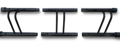 Supporto bici Edge per 3 biciclette larghezza 84 cm.