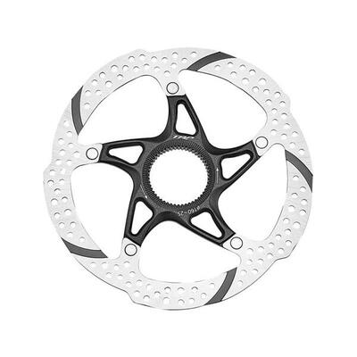 Trp schijfrem rotor tr180-25 ø180mm. centerlock. zilver