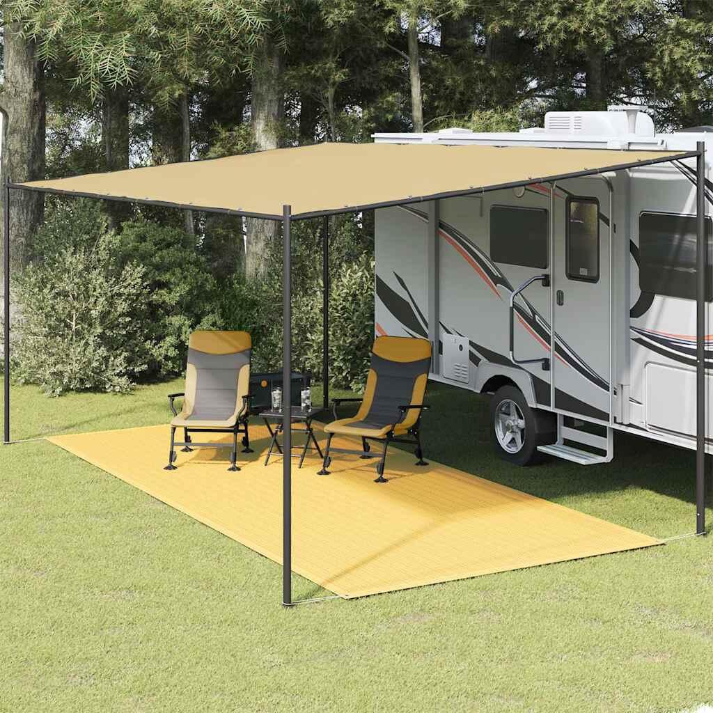 VIDAXL Beiger Zeltteppich 250x500 cm von Vidaxl für ein komfortables Camping