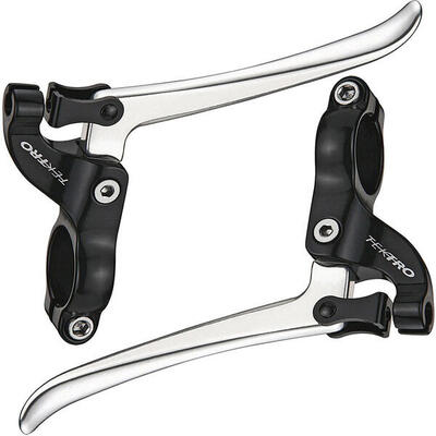 Tektro Bremsgriff Set Canti Caliper L+R FL750 ZW. Silber 22.2 mm
