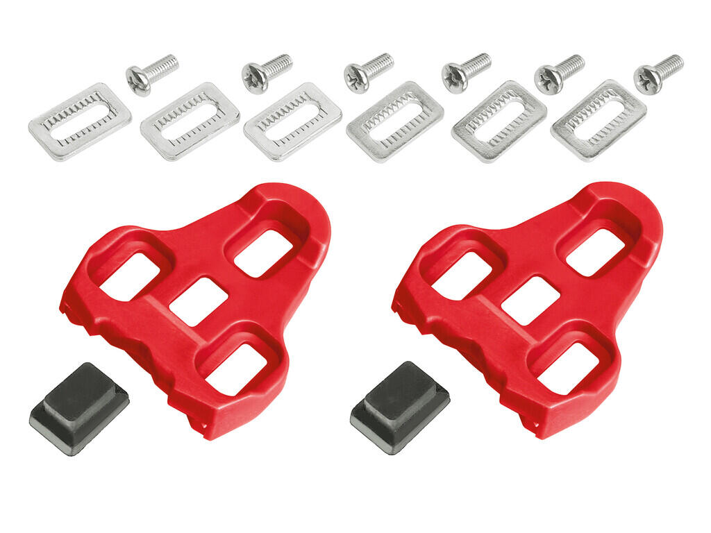 Asista schoenplaat set Look Keo Rood 9gr. - Perfecte prestaties 1/1