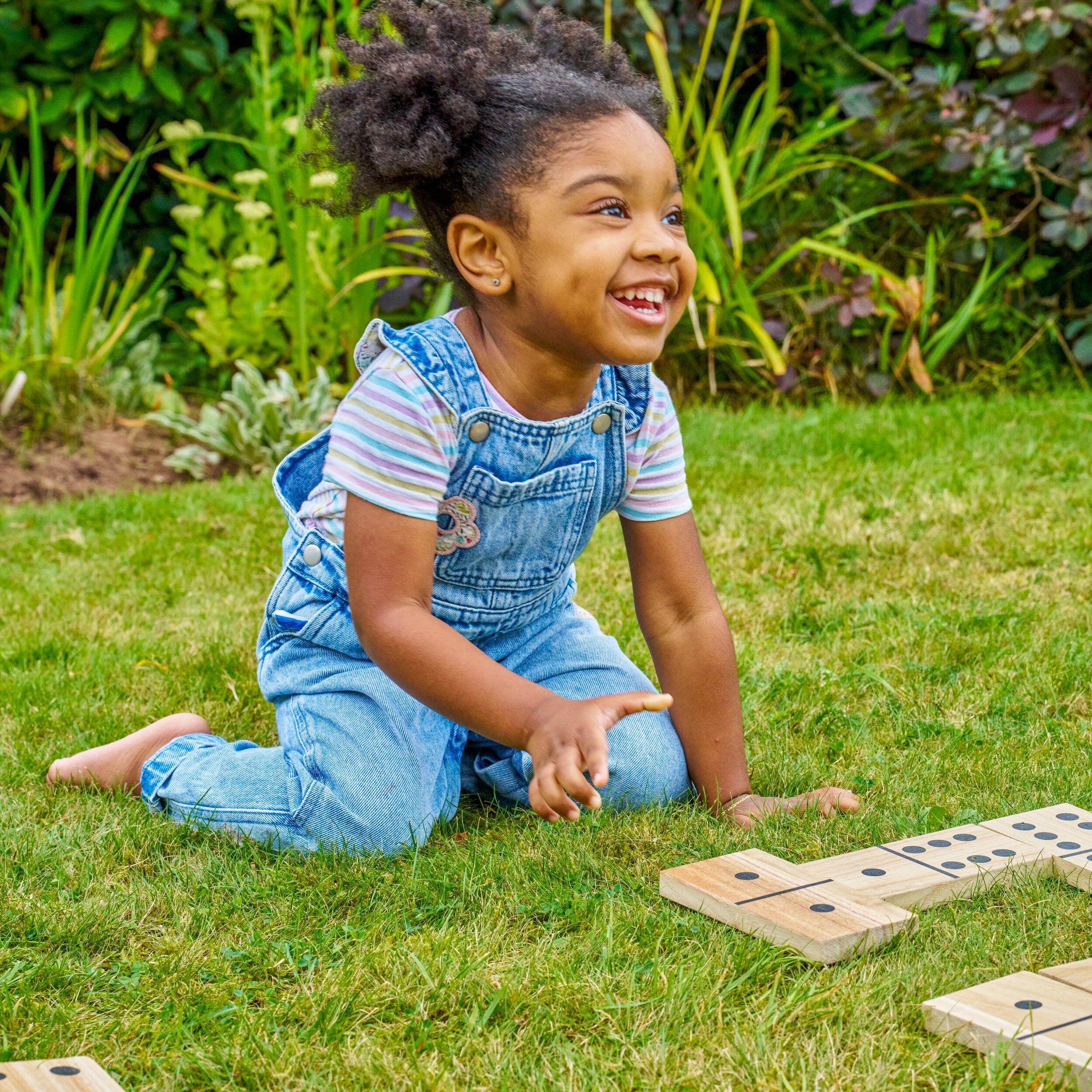 Jeu dominos géant  bois FSC® 5/5