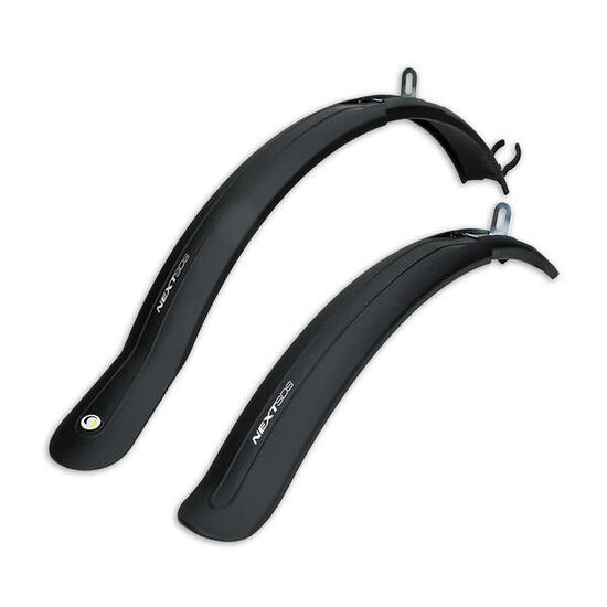Set Parafanghi Simpla Next Short 26-28 inch Nero per freni V‑Brake.