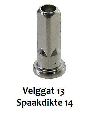 ALPINA Alpina adattatore nipplo per raggi 14 a 13.