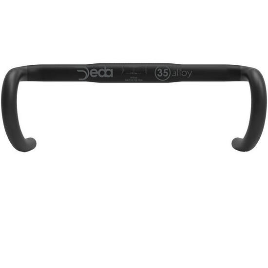 Deda Guidon M35 Alu 460 mm Ø 35,0 mm noir poli