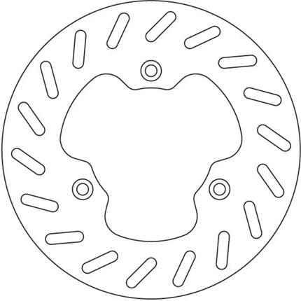 Disque de frein Newfren DF4052A | Derbi Senda 220mm