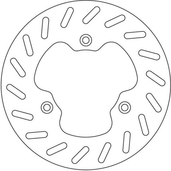 Disque de frein Newfren DF4052A | Derbi Senda 220mm