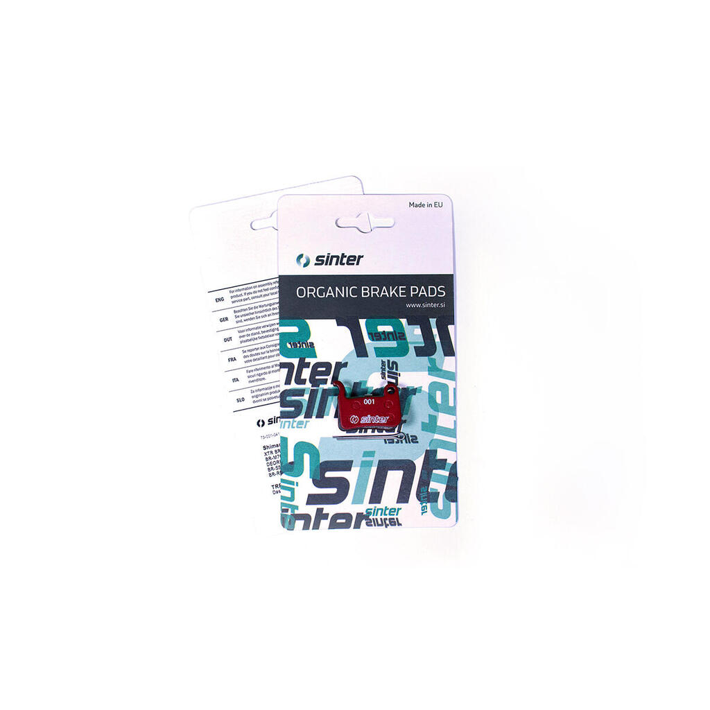 High-Performance S514 Red Disc Brake Blocks for Bicycles