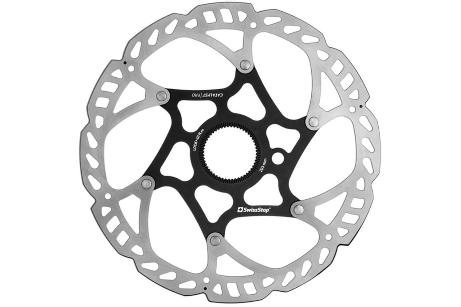 SWISSSTOP Swissstop Catalyst Pro Remschijf 203mm Centerlock - Optimale Prestaties