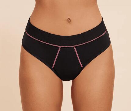 Culotte menstruelle Sport Noire absorption MEDIUM