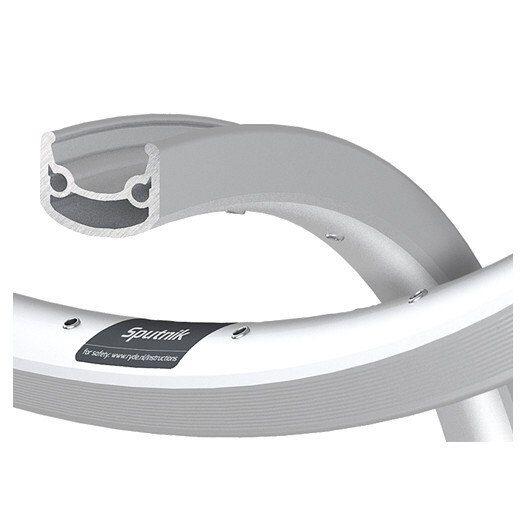 RIGIDA Rigida 28-inch Ryde Sputnik Velg 36g - Zilver Geslepen